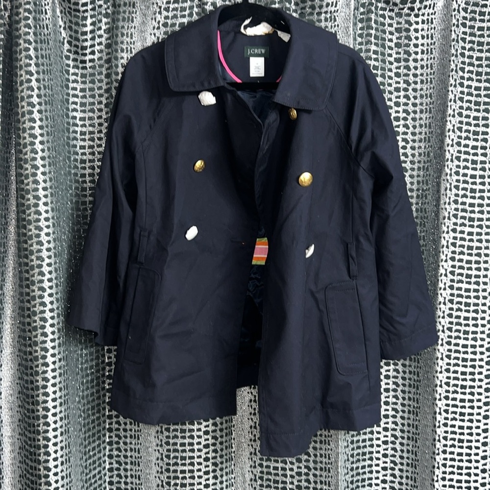 J. Crew New Navy Pea Coat